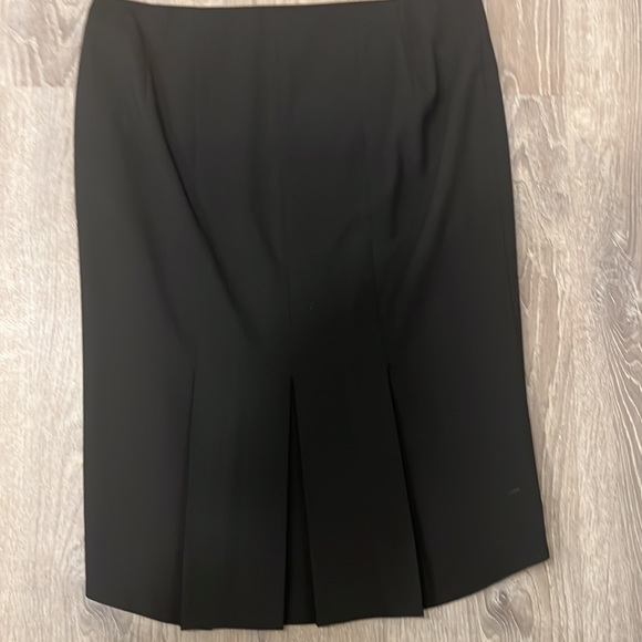 Express black straight business casual pencil skirt size 12 fully lined - Picture 2 of 4